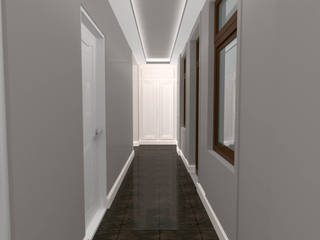 elityapı, Elit Yapı Dekorasyon Elit Yapı Dekorasyon Rustic style corridor, hallway & stairs
