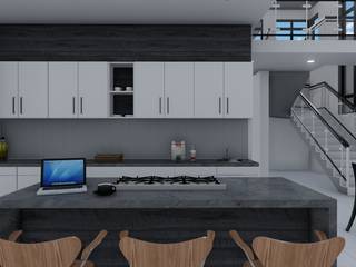 Copperleaf Dream, Ellipsis Architecture Ellipsis Architecture Modern kitchen