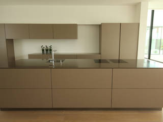 Design Küche, Beer GmbH Beer GmbH Modern style kitchen Engineered Wood Transparent