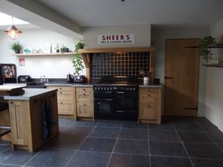 de Lange keukens Country style kitchen Wood Wood effect
