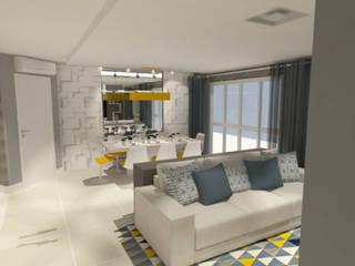 LILIAN FUGITA ARQUITETURA Salas de jantar modernas