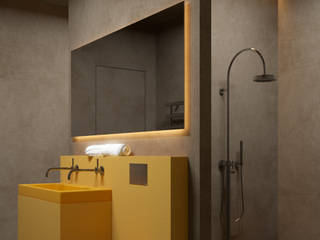 ДИЗАЙН ИНТЕРЬЕРА ДОМА AV2H, IGOR SIROTOV ARCHITECTS IGOR SIROTOV ARCHITECTS Minimal style Bathroom