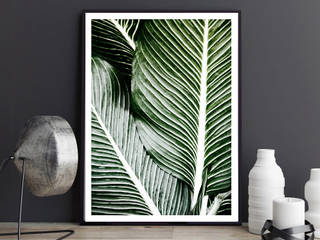 Jetzt wird's botanisch, K&L Wall Art K&L Wall Art Modern Living Room Paper Green