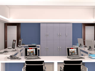 Office Spaces , I Nova Architects and Interiors I Nova Architects and Interiors Commercial spaces Plywood