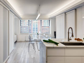 Murray Hill Remodel, New York City, Lilian H. Weinreich Architects Lilian H. Weinreich Architects اتاق غذاخوری