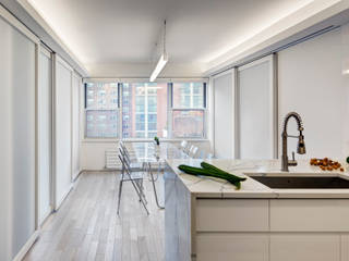 Murray Hill Remodel, New York City, Lilian H. Weinreich Architects Lilian H. Weinreich Architects Ruang Makan Modern