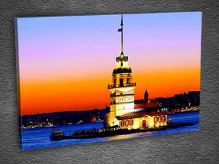 İstanbul Tabloları, Tabloda Tabloda 牆壁與地板牆壁與地板罩
