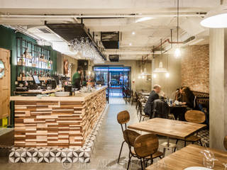 Reforma gastrobar, JPR_arquitectura JPR_arquitectura Commercial spaces