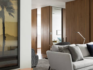 360º Apartment, DIEGO REVOLLO ARQUITETURA S/S LTDA. DIEGO REVOLLO ARQUITETURA S/S LTDA. Salones de estilo moderno