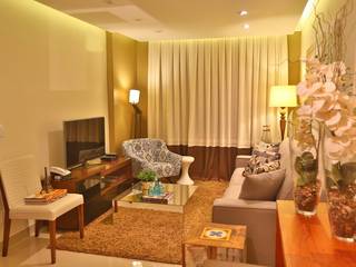 MAJÓ Arquitetura de Interiores Гостиная в стиле модерн