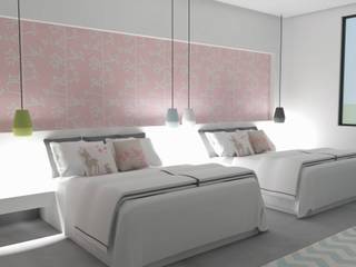 MC, TAMEN arquitectura TAMEN arquitectura Modern style bedroom