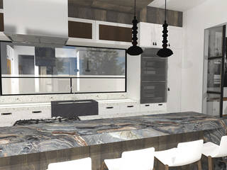 A, TAMEN arquitectura TAMEN arquitectura Modern kitchen