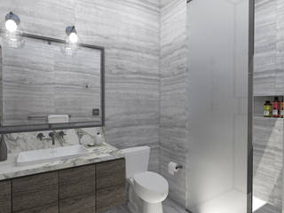 RP, TAMEN arquitectura TAMEN arquitectura Salle de bain moderne