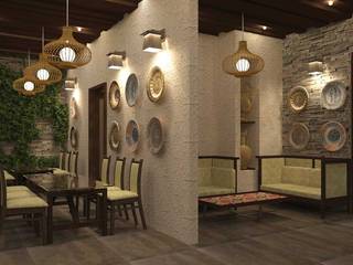 Restaurant Interior Design, DLEA DLEA Ruang Komersial