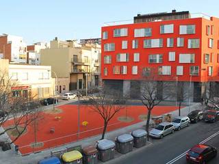 12 Viviendas en Badalona, BCQ arquitectura barcelona, slp BCQ arquitectura barcelona, slp منازل