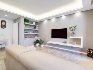 Colleverde_minimal design, EF_Archidesign EF_Archidesign Modern Oturma Odası