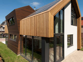 ​Moderne biobased villa te Driemond, NarrativA architecten NarrativA architecten Modern houses