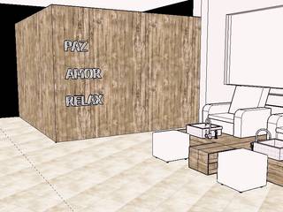 SPA MANOS & PIES , Esc. 1:1 Esc. 1:1 Spa Gaya Industrial Chipboard