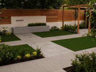 Garden Design Didsbury, Hannah Collins Garden Design Hannah Collins Garden Design Jardins modernos