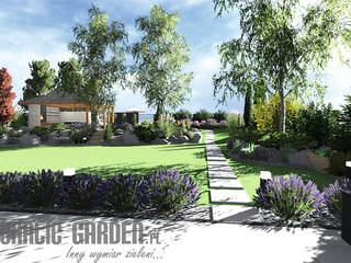 Projekt ogrodu, Lunatic Garden Lunatic Garden Classic style garden