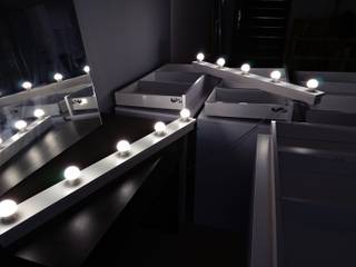 Panele Oświetleniowe LED - SINGLE ONE, ZAP project ZAP project Modern dressing room Wood-Plastic Composite