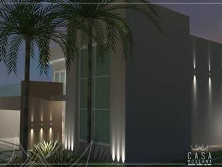 Projeto Arquitetônico e Interiores - R|L, Casa Moderna | Arquitetura . Interiores . Light Design Casa Moderna | Arquitetura . Interiores . Light Design モダンな 家