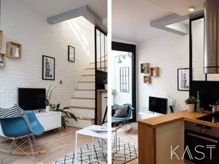 Mini LOFT, KAST design KAST design Salas de estar modernas
