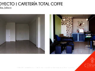 PROYECTO CAFETERÍA TOTAL COFFE, CÉRVOL CÉRVOL Commercial spaces