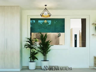Яркие решения, Orlova-design Orlova-design Minimalist Balkon, Veranda & Teras