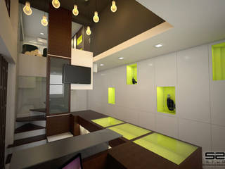 Sudarshan - Hardware Shop, S2A studio S2A studio Modern commercial spaces