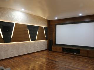 home theatre homify Modern media room