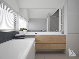 Dom - Giebułtów, Dream Design Dream Design 現代浴室設計點子、靈感&圖片