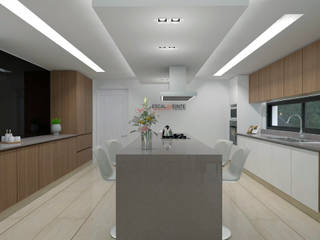 LINEA NATURE, Escala Veinte Escala Veinte Modern kitchen Wood Wood effect