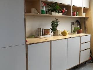 Small kitchen - amateur photos! , Kobod Ltd Kobod Ltd Modern style kitchen Plywood