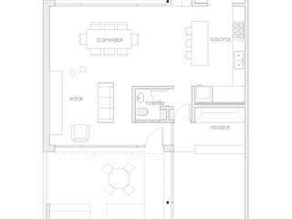 Casa Patio, ARBOL Arquitectos ARBOL Arquitectos บ้านและที่อยู่อาศัย