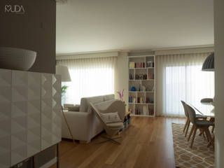 Apartamento em Telheiras - Lisboa, MUDA Home Design MUDA Home Design Modern living room