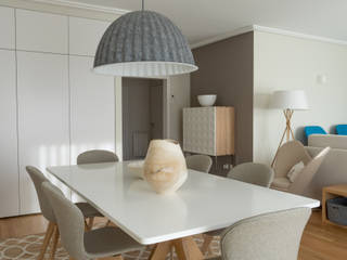 CB Apartment - Lisbon, MUDA Home Design MUDA Home Design Modern Dining Room