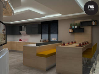 FNG DESIGN, FNG DESIGN FNG DESIGN Cocinas modernas