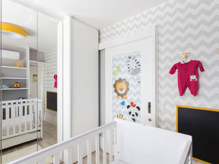 DORMITÓRIO BEBÊ 05, Pura!Arquitetura Pura!Arquitetura Quarto infantil minimalista