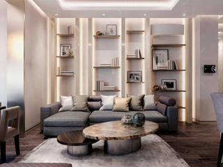 ​Квартира в ЖК "Победы, 5", 90 кв.м. , FullHouseDesign FullHouseDesign