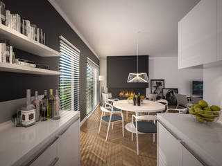 D HOUSE, Tasarımca Desıgn Offıce Tasarımca Desıgn Offıce Moderne Esszimmer