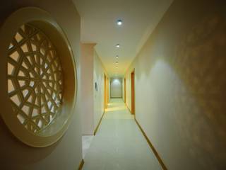 SASALI VİLLA - II, Tasarımca Desıgn Offıce Tasarımca Desıgn Offıce Modern corridor, hallway & stairs