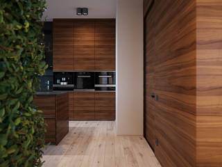 Mutfak / Kitchen, GN İÇ MİMARLIK OFİSİ GN İÇ MİMARLIK OFİSİ Interior garden Wood Wood effect