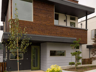 Dwell Development | Columbia City Story | Seattle, WA, Chibi Moku Architectural Films Chibi Moku Architectural Films Moderne Häuser Beton Weiß