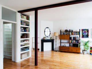 BAARSJES RENOVATION, Kumiki Kumiki Livings modernos: Ideas, imágenes y decoración Hierro/Acero