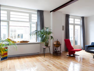 BAARSJES RENOVATION, Kumiki Kumiki Modern living room Wood Wood effect