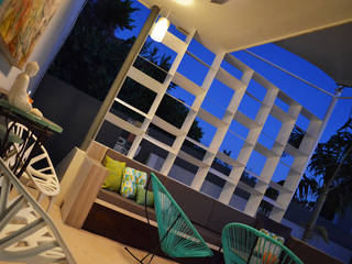 Terraza SL, Workshop, diseño y construcción Workshop, diseño y construcción Modern balcony, veranda & terrace Wood effect