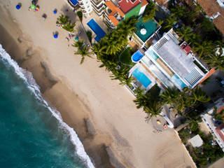 Fotografía arquitectónica con drone, Arcencielstudio Arcencielstudio 現代房屋設計點子、靈感 & 圖片