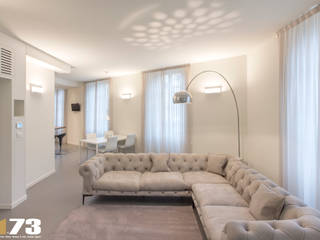 Appartamento privato pieno di luce, Studio D73 Studio D73 Livings modernos: Ideas, imágenes y decoración