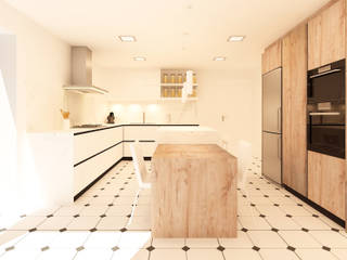 Cocina en Belulla (Barcelona), Temas cuines Temas cuines Modern kitchen